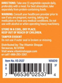Thumbnail for The Vitamin Shoppe L-Tryptophan 500MG, Supports Relaxation, Positive Mood & Sleep (60 Veggie Capsules)