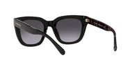 Thumbnail for Coach HC8318 Sunglasses, Black/Grey Gradient, 52 mm