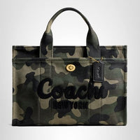Thumbnail for COACH Womens Cargo Tote Green Multi One Size