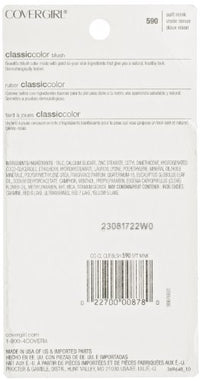 Thumbnail for CoverGirl Classic Color Blush Soft Mink(N) 590, 0.27-Ounce Pan (Pack of 2)