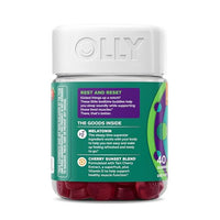 Thumbnail for OLLY Muscle Recovery Sleep Gummies, Sleep and Sore Muscle Support, 3mg Melatonin, Tart Cherry, Vitamin D, Berry Flavor - 40 Count