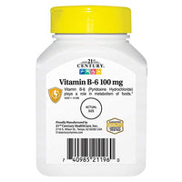 Thumbnail for 21st Century Vitamin B-6 100 Mg, 110 Count