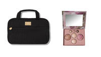 Thumbnail for LAURA GELLER NEW YORK The Best of the Best Baked Face Palette and Quilted Folding Travel Makeup Bag, Black
