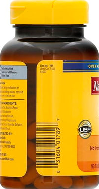 Thumbnail for Nature Made Multivitamin For Him with No Iron, Mens Multivitamins for Daily Nutritional Support, Multivitamin for Men, 90 Tablets, 90 Day Supply