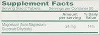 Thumbnail for Mag-G Tablets Magnesium Gluconate Dietary Supplement 100 Tablets Per Bottle