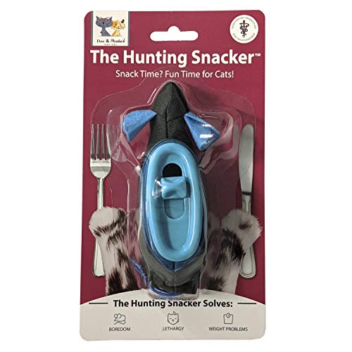 SPOT Doc and Phoebe's Cat Hunting Snacker - Interactive Indoor Treat Dispenser, Encourage Natural Instincts to Hunt, Provide Mental Stimulation, Solve Behavioral Problems & Obesity, Pack of 1 Mouse