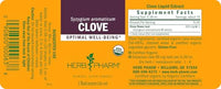 Thumbnail for Herb Pharm Certified Organic Clove Liquid Extract - 1 Ounce