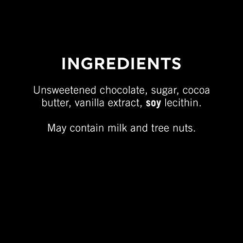 GHIRARDELLI Intense Dark Chocolate Squares, 72% Cacao Chocolate for Holiday Gifts and Stocking Stuffers, 4.1 Oz Bag (Pack of 6)