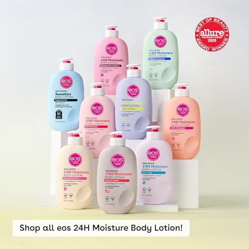 Buy eos Shea Better Body Lotion Strawberry Dream, 24-Hour Moisture Skin Care, Lightweight & Non-Greasy, Natural Shea, Vegan, Strawberry Body Lotion, 16 fl oz Online