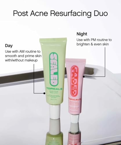 Topicals Faded Brightening and Clearing Serum | Reduces Discoloration, Post-Blemish Marks, Scars and Spots | Contains Kojic Acid and Niacinamide | Dermatologist-tested, Vegan, Cruelty-Free (1.7 Fl Oz)