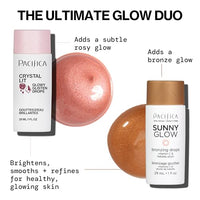 Thumbnail for Pacifica Sunny Glow Liquid Face Bronzer Drops - Face Makeup Bronzing For Face & Cheeks for Instant Sun-Kissed Glow - Vitamin C & Glycolic Acid Infused Liquid Bronzer Illuminating Highlighting Clean