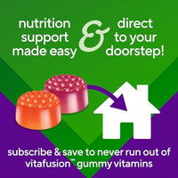 Thumbnail for vitafusion Vitamin D3 Gummies, Bone and Immune Support, Peach, Blackberry, Strawberry Flavored, 50 mcg D3 Gummy Vitamin Supplement, 75 Day Supply, 150 Count