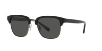 Thumbnail for Coach HC8326 Sunglasses, Black/Gunmetal/Dark Grey Solid, 52 mm
