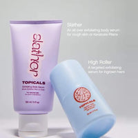 Thumbnail for Topicals High Roller Ingrown Hair Serum | Roll-on Tonic to Soothe and Calm Irritated Skin on Face, Armpits and Bikini Areas | Contains Salicylic and Glycolic Acid | Vegan and Cruelty-Free (1.7 Fl Oz)