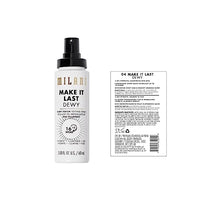 Thumbnail for Milani Make It Dewy Setting Spray 3 in 1- Hydrate + Illuminate + Set (2.03 Fl. Oz.) Makeup Finishing Spray - Makeup Primer & Hydrating Setting Spray