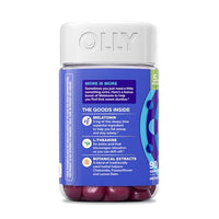 Thumbnail for OLLY Extra Strength Sleep Gummy 5 mg Melatonin, L-Theanine, Chamomile, Lemon Balm Extracts, Sleep Aid, BlackBerry Flavor - 90 Count