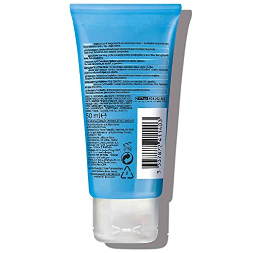 La Roche-Posay Ultra-Fine Scrub for Sensitive Skin, Gentle Exfoliating Face Wash with Ultra-Fine Pumice Particles to Remove Dead Skin, Safe For Sensitive Skin