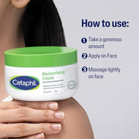 Thumbnail for Cetaphil Face & Body Moisturizer, Hydrating Moisturizing Cream for Dry to Very Dry, Sensitive Skin, NEW 8.8 oz, Fragrance Free, Non-Comedogenic, Non-Greasy (Packaging May Vary)