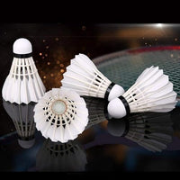Thumbnail for ZHENAN 12-Pack Advanced Goose Feather Badminton Shuttlecocks with Great Stability and Durability,Indoor Outdoor Sports Hight Speed Training Badminton Birdies Balls