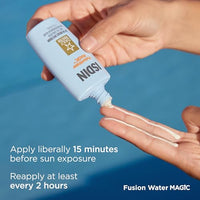Thumbnail for Fusion Water MAGIC, Ultralight Broad Spectrum SPF 40 Sunscreen with Hyaluronic Acid and Vitamin E, 50ml