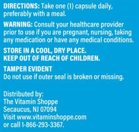 Thumbnail for The Vitamin Shoppe Zinc 50 MG Per Serving (200 Capsules)