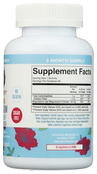 Thumbnail for Kids Magnesium Citrate Gummies by MaryRuth's | 2 Month Supply | Sugar Free | Calm Magnesium Gummies for Kids 2+ | Bone Health | Calcium Absorption | Essential Mineral | Vegan | 60 Count