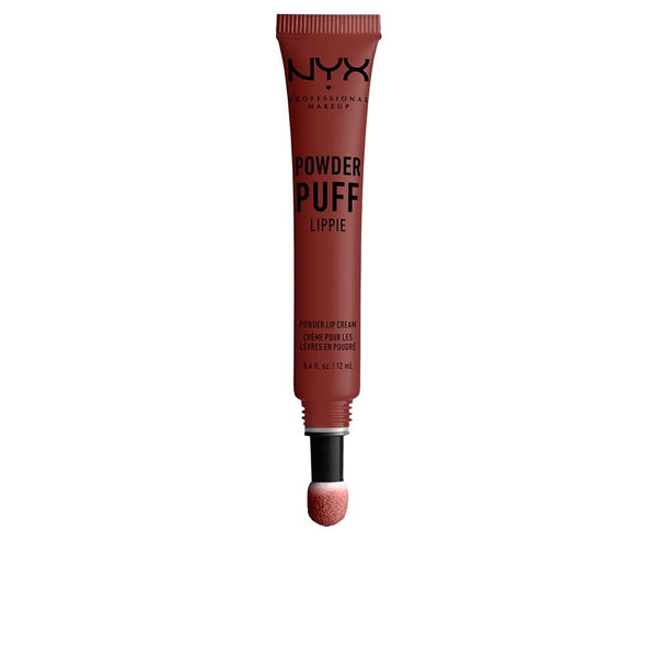 NYX PROFESSIONAL MAKEUP Powder Puff Lippie Lip Cream, Liquid Lipstick - Cool Intentions (Light Brown With Pink Undertones)