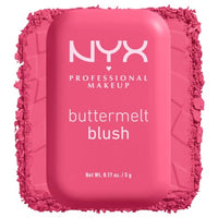 Thumbnail for NYX PROFESSIONAL MAKEUP Buttermelt Powder Blush, Fade and Transfer-Resistant Blush, Up to 12HR Make Up Wear, Vegan Formula - Getting Butta