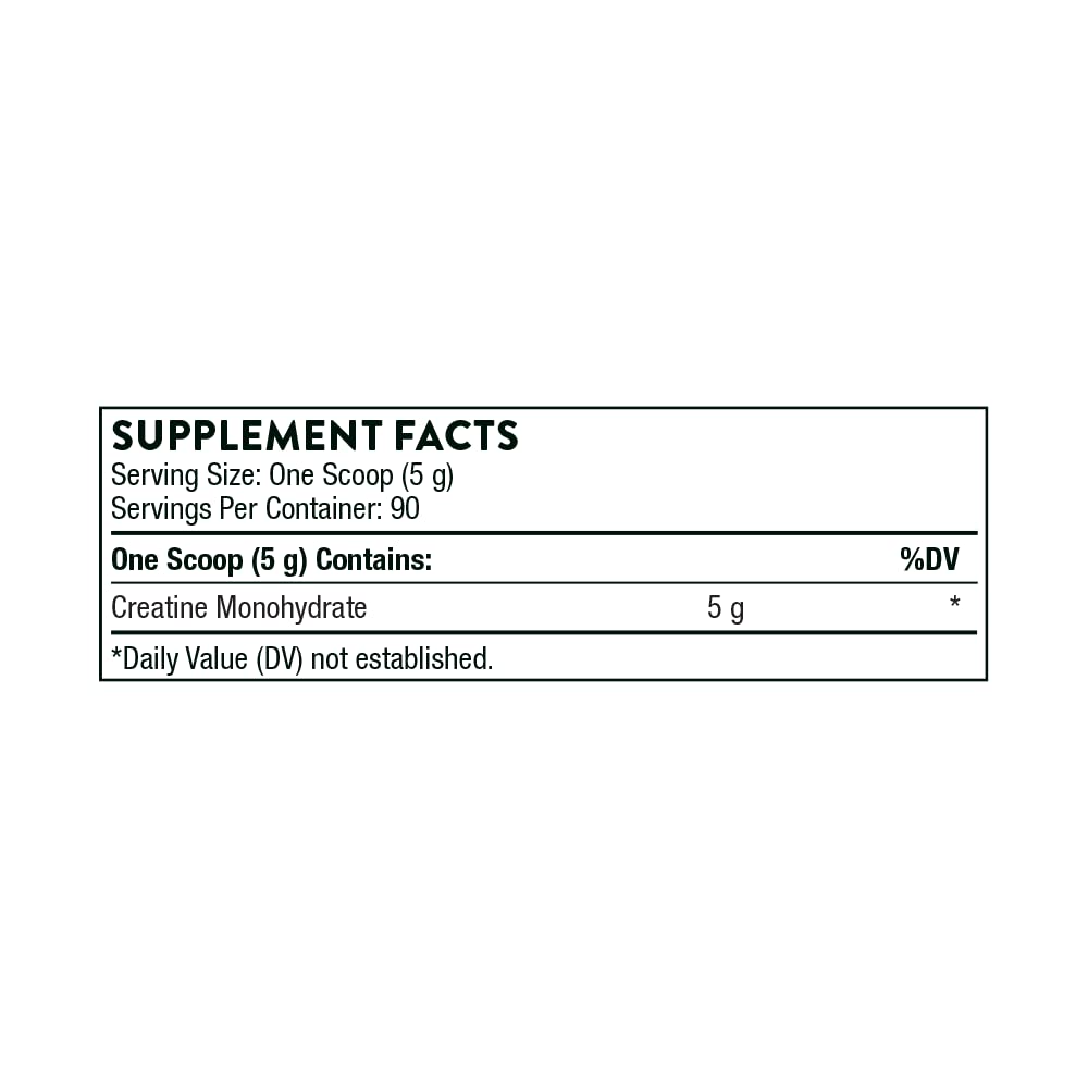 THORNE - Performance & Vitality Bundle - Creatine & Daily Greens - 30 to 90 Servings