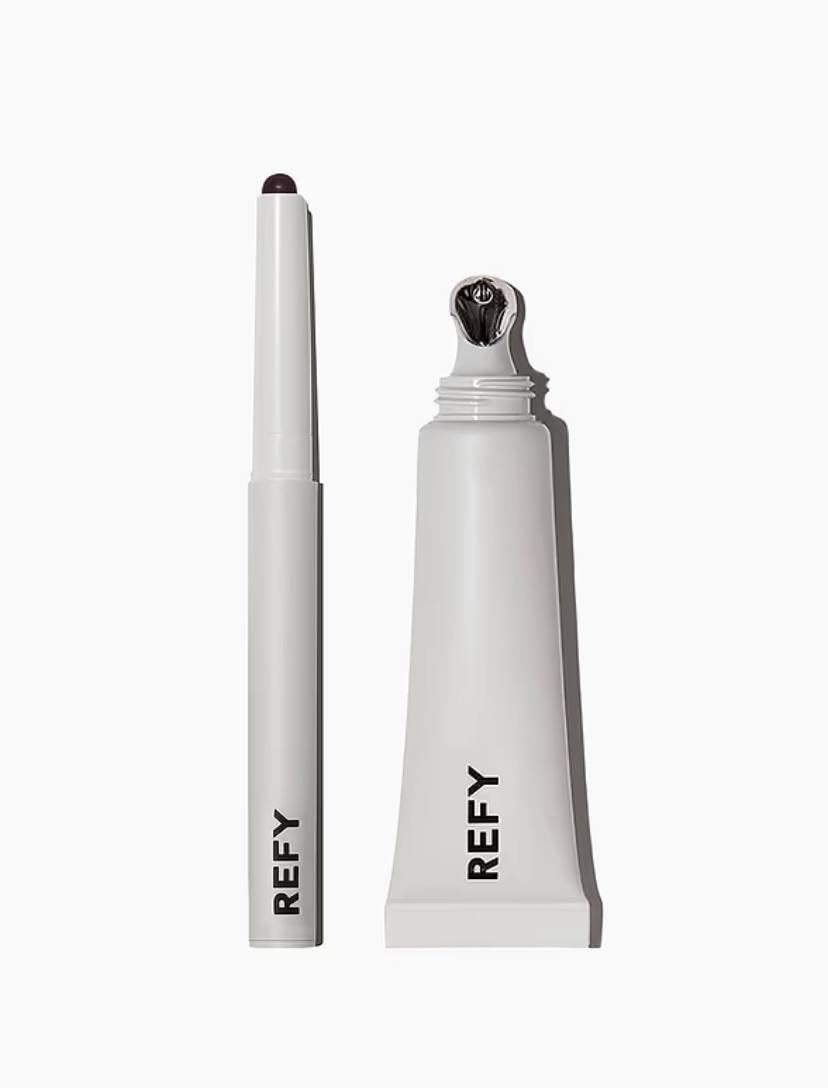 REFY Plum Lip Collection (Blur Liner and Tinted Lip Gloss) + Premium Korean Aloe Vera Sheet Masque