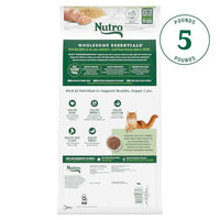 Thumbnail for Nutro Wholesome Essentials Senior Dry Cat Food, Senior Cat Food Dry Chicken & Brown Rice Recipe, 5 lb. Bag