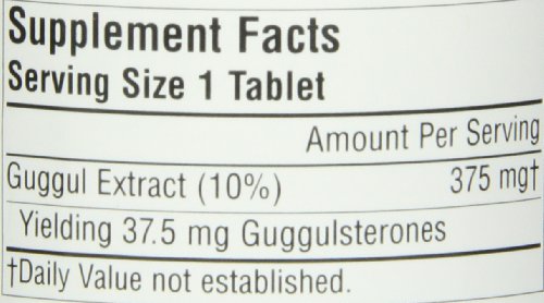 Source Naturals Guggulsterones, Supports The Heart and Arteries* 37.5 mg - 120 Tablets