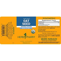 Thumbnail for Herb Pharm Certified Organic Oat Seed Liquid Extract for Nervous System Support - 4 Ounce