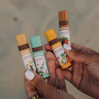 Thumbnail for Badger Creamy Cocoa Cocoa Butter Lip Balm, Long Lasting Hydrating Lip Moisturizer, Fair Trade, Large Size Stick, 100% Organic Lip Care, 4-pack