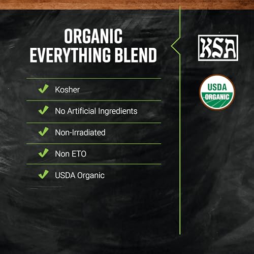 Frontier Co-op Organic Everything Blend Seasoning. 16 Oz, Bulk Bag - For Everything Bagels, Eggs, and Salads