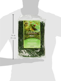 Thumbnail for Fluker's Green Reptile Terrarium Moss, 8,Quart, Black