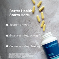 Thumbnail for Blueprint Bryan Johnson Essential Capsules - Daily Multivitamin/Multimineral for Women and Men - Antioxidant Supplement with Calcium, Vitamin B1, Vitamin D, and Zinc - Vegan and Non GMO (30 Servings)