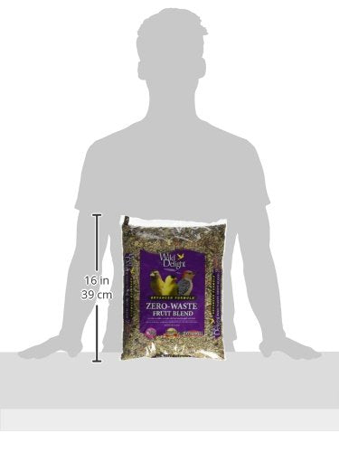 Wild Delight Zero-Waste Fruit Blend Bird Food, 5 Lb