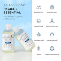 Thumbnail for DR. LIFT Antibacterial Body Wash, Refreshing Scent, Hydrating Shower or Bath Cleanser With Citric Acid, Spirulina, and Lemon, Clean Moisturizing Formula, Vegan, Paraben and Phthalate Free, 8 Fl Oz