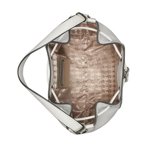 KARL LAGERFELD Paris Women's Handbags Bucket, White, One Size