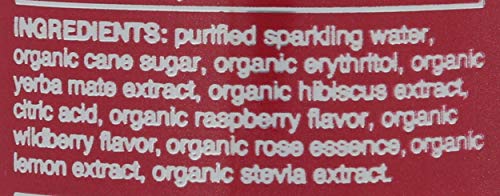 Clean Cause, Yerba Mate Energy Drink, Raspberry, 16 oz (Pack of 2)