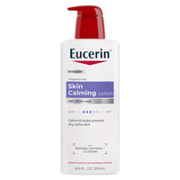Thumbnail for Eucerin Skin Calming Body Lotion, Natural Oatmeal Enriched Body Lotion for Dry, Itchy Skin, 16.9 fl. oz. Bottle