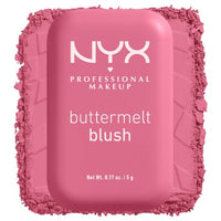 Thumbnail for NYX PROFESSIONAL MAKEUP Buttermelt Powder Blush, Fade and Transfer-Resistant Blush, Up to 12HR Make Up Wear, Vegan Formula - For The Butta