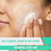 Thumbnail for CeraVe Foaming Facial Cleanser, Daily Face Wash for Oily Skin, Hyaluronic Acid + Ceramides + Niacinamide, Fragrance Free & Paraben Free, Non-Drying Oil Control Face Wash, 19 Fluid Ounce