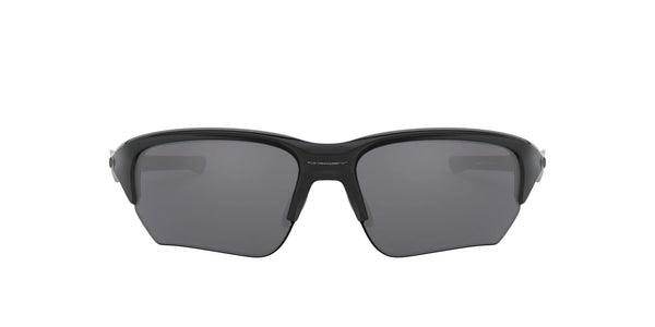Oakley Men's Flak Beta 0OO9363 Non-polarized Iridium Rectangular Sunglasses, POLISHED BLACK, 64.03 mm