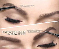 Thumbnail for L'Oreal Paris Makeup Brow Stylist Definer Waterproof Eyebrow Pencil, Ultra-Fine Mechanical Pencil, Draws Tiny Brow Hairs and Fills in Sparse Areas and Gaps, Dark Blonde, 0.003 Ounce (Pack of 1)