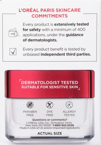 Thumbnail for L'Oréal Paris Revitalift Anti-Wrinkle and Firming Face Moisturizer with SPF 25, Pro-Retinol and Centella Asiatica, Paraben Free, 1.7 oz (Packaging may vary)
