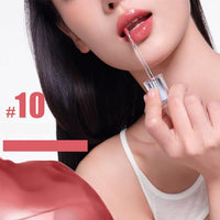 Thumbnail for Ice Watery Lip Gloss, Mirror Tea Jelly Light Lip Glaze, Moisturizing Nonstick Liquid Lipstick (#08 Sunrise Tequila)