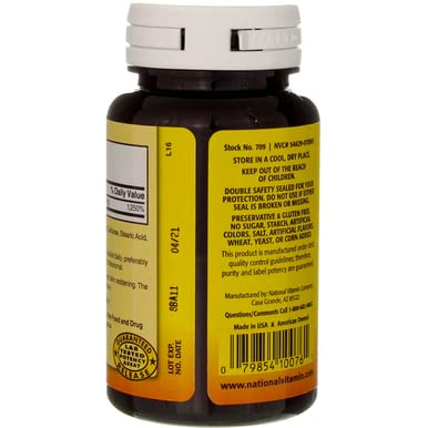 Nature's Blend Niacin Timed Release 250 mg 250 mg 100 Tabs