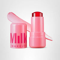 Thumbnail for Milk Makeup Cooling Water Jelly Tint – Long-Lasting Sheer Lip + Cheek Stain with Firming Vegan Collagen + Hydrating Aloe – Transfer Proof, Buildable Lip Tint + Blush – Chill (Red), 0.17 oz